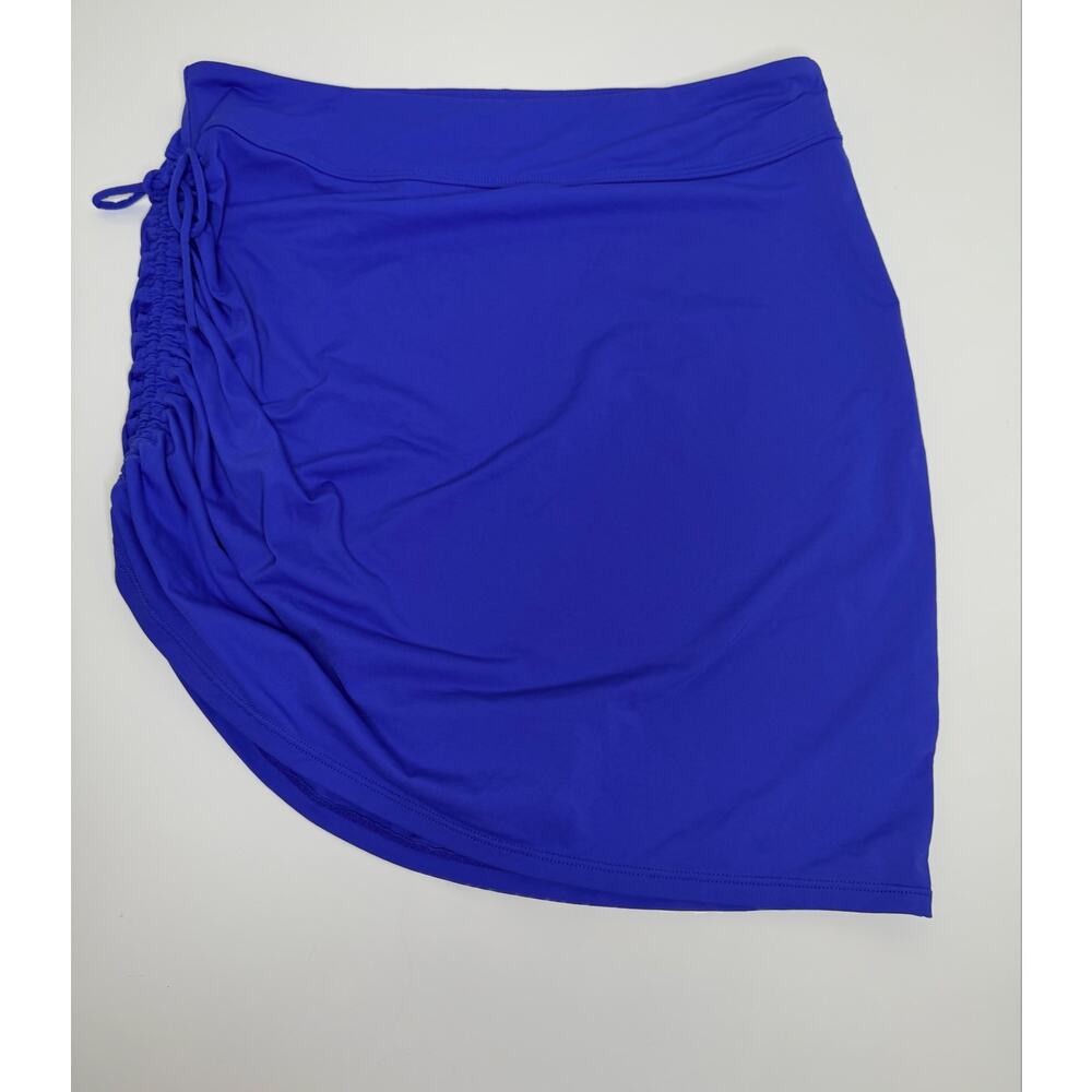 Athleta Women’s Blue Side Ruched Skirt Size Medium